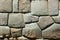 Detail of stone wall in Cusco or Cuzco town