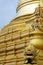 Detail of the stupa. Kuthodaw pagoda. Mandalay. Myanmar