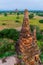 Detail of Ta Wet Hpaya temple in Bagan, Myanm