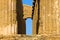 Detail from Temple of Concordia at Agrigento Valley of the Temple, Sicily