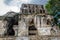 Detail of Temple of the Cross at mayan ruins of Palenque - Chiapas, Mexico