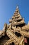 Detail of temple tower, Nyaung-U, Burma