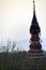 Detail, temple umbrella finial