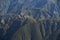 Detail of the texture of the mountains in the Chicamocha Canyon, Colombia