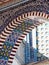 Detail of Tiled Dome of the Rock Mosque in Jerusalem