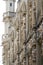 Detail of Town hall in Grand place, Brussels.