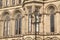 Detail on Town Hall, Manchester with Lamppost