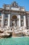 Detail of the Trevi Fountain. Rome, Italy.