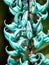 Detail of tropical philippines jade vine liana - Strongylodon macrobotrys