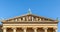 Detail view of the facade of the Philadelphia Museum of Art in Fairmount Park - Philadelphia