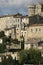 Detail view of Gordes hilltop town in the Luberon, France