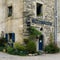 Detail view of the historic monument village of Rochefort-en-Terre with ist famous stone houses