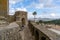 Detail view of the historic Moorish castle in Castellar de la Frontera