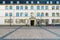 Detail view of the Judiciary Centre buildings in Luxembourg City