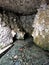 Detail view of king rock tombs in Amasya/ Turkey.