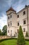 Detail view of Konopiste chateau, located southeast of Prague