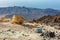 Detail of volcanic activity monitoring station on slopes of volcano.