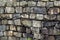 Detail of a wall at Hardknott Roman Fort