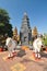 Detail of Wat Preah Prohm Rath, Cambodia