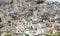 Detail of white houses of Matera - Basilicata