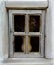 Detail of a window of a typical ukrainian antique house