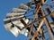 Detail of a windpump in the Cape, South Africa