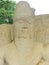 A detail of the wiseman in Polonnaruwa