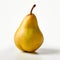 Detailed 8k Photo Of Pear On White Background