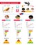 Detailed baby infographic.World baby statistics