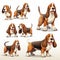 Detailed_Basset_hound_dog_in_illustration_set1_3