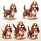 Detailed_Basset_hound_dog_in_illustration_set1_4