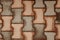 Detailed bricks pavement patterns for wallpaper background