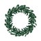 Detailed Christmas Wreath