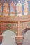 Detailed church frescoes