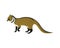 Detailed Civet with Standing Gesture Illustration