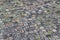 Detailed close up view on cobblestone pavement streets in high resolution
