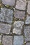 Detailed close views on cobblestone streets and sidewalks in different perspectives