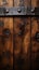 Detailed closeup reveals the rich texture of a wooden barrel, perfect backdrop