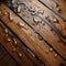 Detailed closeup reveals the rich texture of a wooden barrel, perfect backdrop