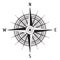 Detailed Compass Windrose