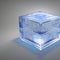 Detailed crystal cube