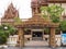 Detailed entrance gateway at the Elephant Temple