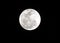 Detailed full moon