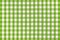 Detailed green picnic cloth