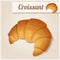 Detailed Icon. Croissant