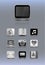 Detailed icons for smartphone