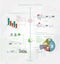 Detailed infographics Renewable or regenerative energy