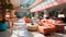 Detailed interior shots of a modern hospital lobby, showcasing the sleek design, comfortable seating areas, and welcoming