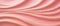 Detailed and intriguing, an abstract closeup of organic pink wooden waving waves on a wall, Ai Generated