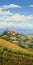 Detailed Italian Renaissance Revival Mountain Painting By Dalhart Windberg